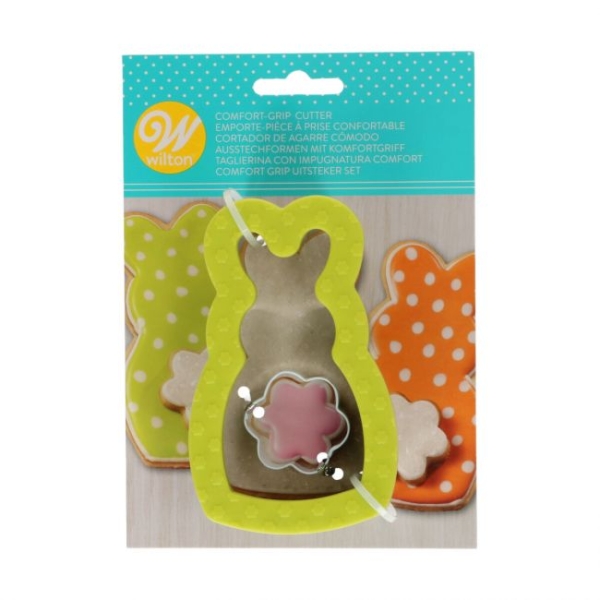 Ausstecher Set - Hase mit Mini Schwanz